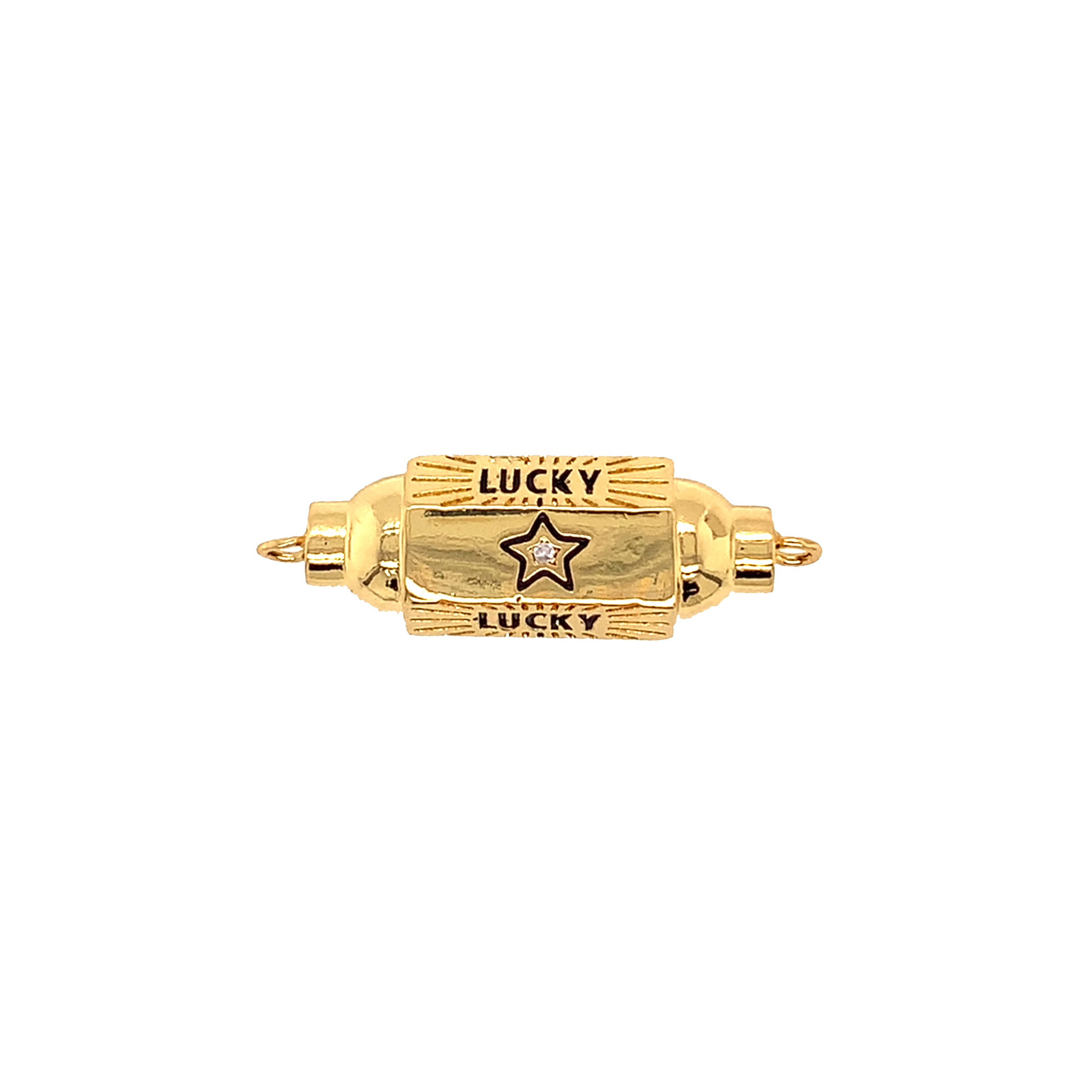 Lucky Charm Connector - Gold Plated
