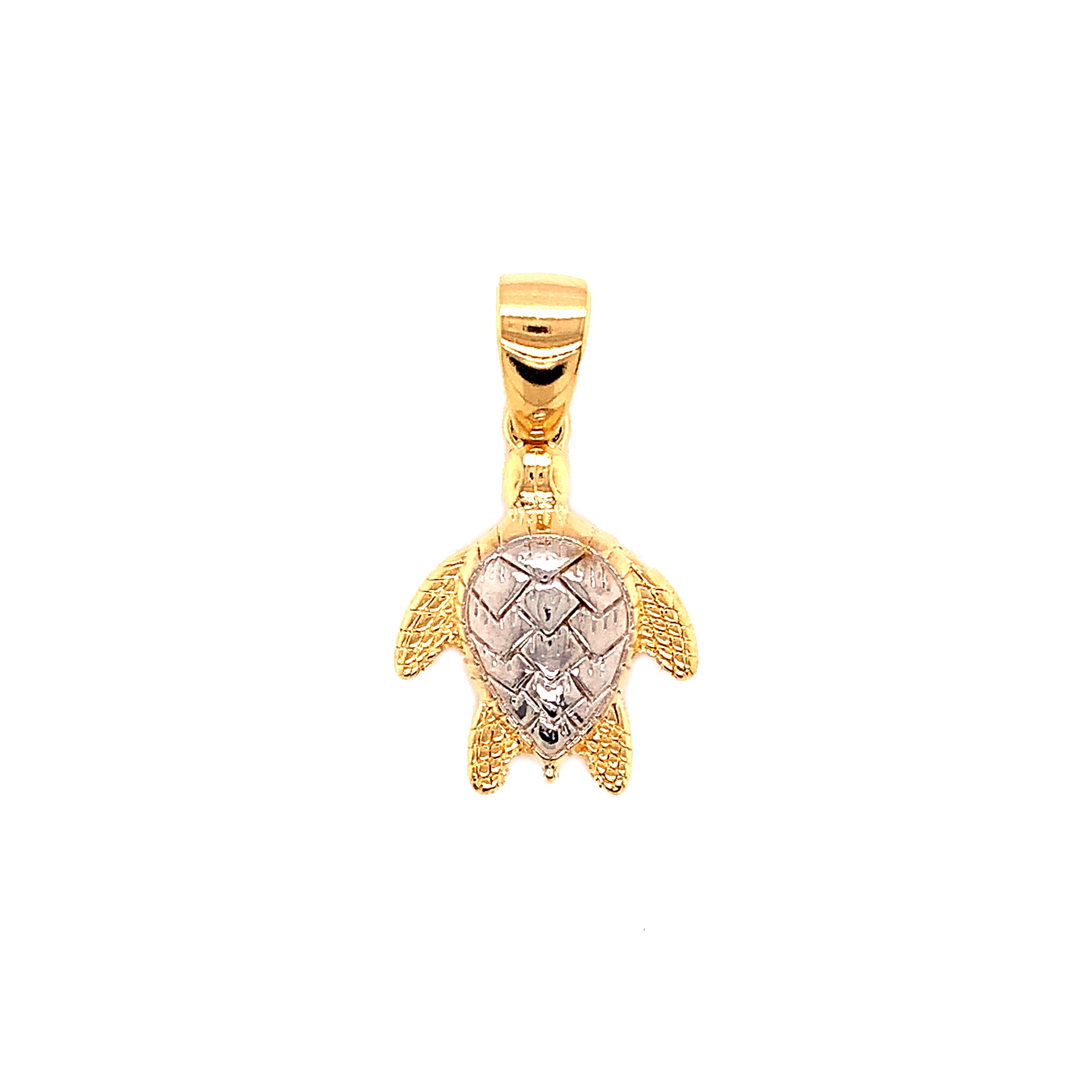 Turtle Pendant - Gold Filled