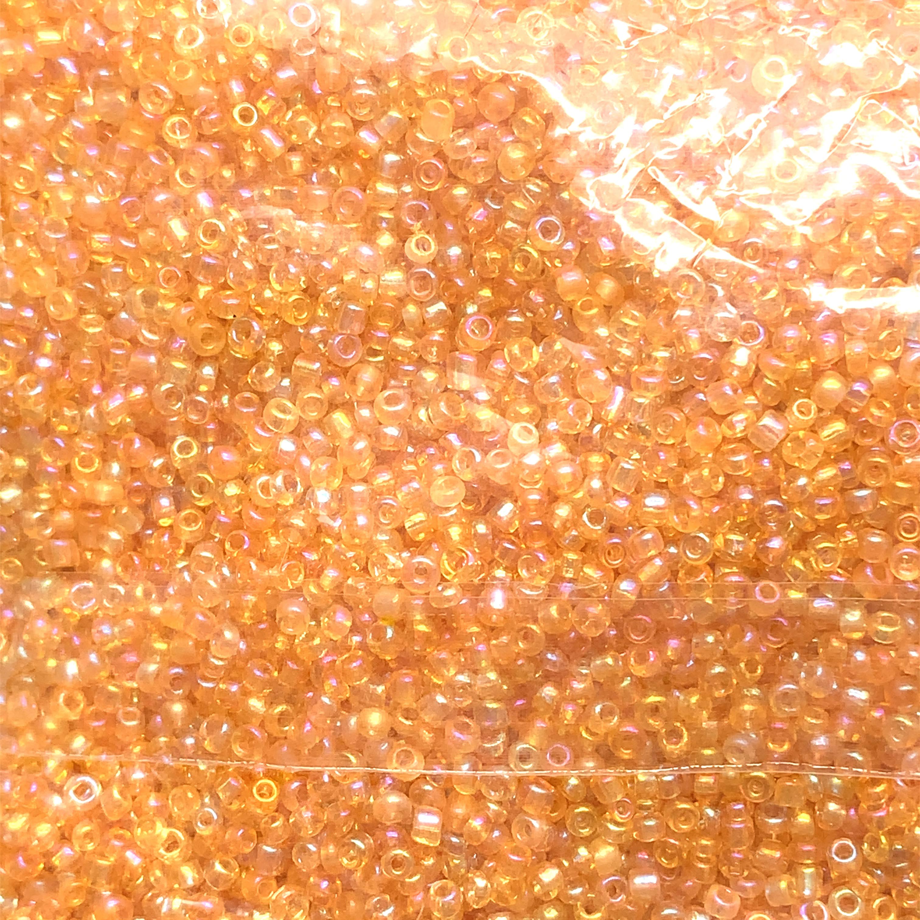 2mm Translucent Glass Seed Beads  - 400g Per Bag